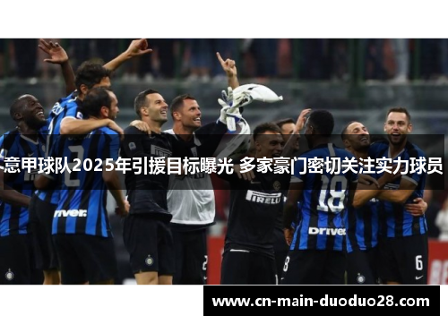 意甲球队2025年引援目标曝光 多家豪门密切关注实力球员 意甲球队2025年引援目标曝光 多家豪门密切关注实力球员